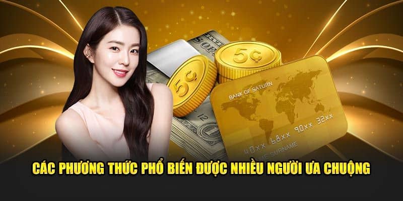 Hình thức nạp qua thẻ cao truyền thống và dễ dàng